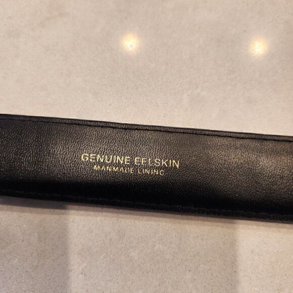 Repp LTD genuine eelskin belt. Size 48 - Picture 4 of 5